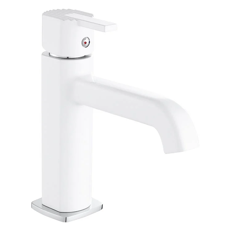 बाथरूम पीतल एकल लीवर बेसिन नल