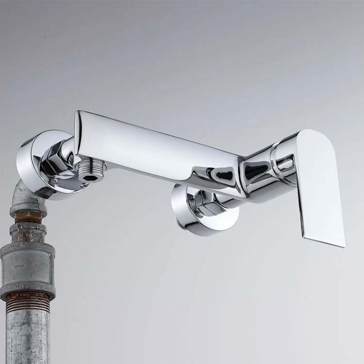 पीतल एकल संभाल लक्जरी शावर नल